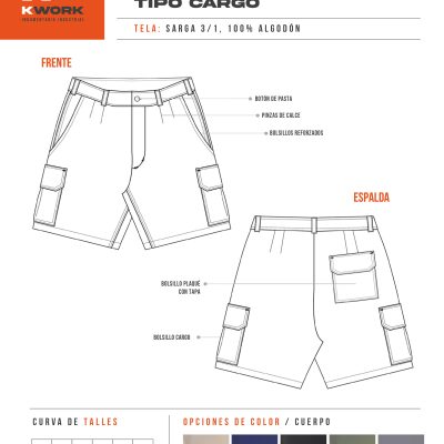 Bermudas Cargo Varios
