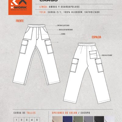 Pantalón Cargo Varios